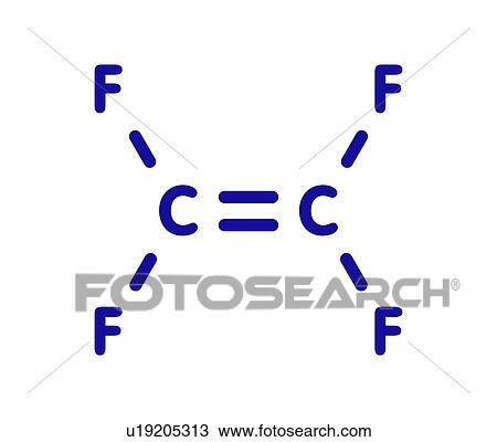 Tetrafluoroethylene molecule, illustration View Large Photo Image Stock Image - Tetrafluoroethylene molecule, illustration. Fotosearch