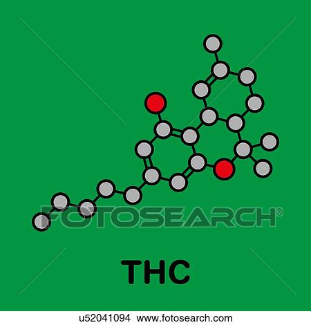THC cannabis drug molecule, illustration View Large Photo Image Picture - THC cannabis drug molecule, illustration. Fotosearch