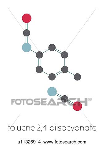 Toluene diisocyanate molecule, illustration View Large Photo Image Picture - Toluene diisocyanate molecule, illustration. Fotosearch