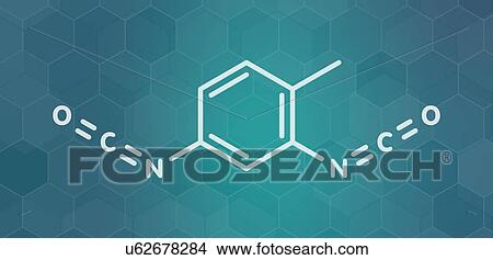 Toluene diisocyanate polyurethane molecule, illustration View Large Photo Image Picture - Toluene diisocyanate polyurethane molecule, illustration. Fotosearch