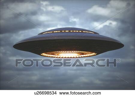 Unidentified flying object, illustration View Large Photo Image Picture - Unidentified flying object, illustration. Fotosearch