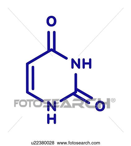 Uracil nucleobase molecule, illustration View Large Photo Image Stock Photo - Uracil nucleobase molecule, illustration. Fotosearch