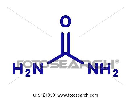 Stock Image - Urea or carbamide molecule. Fotosearch