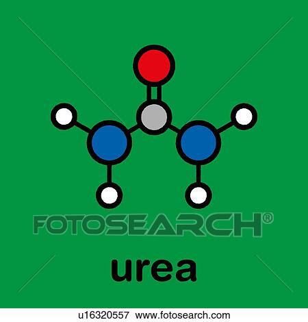 Stock Photo - Urea or carbamide molecule. Fotosearch