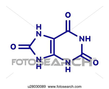 Stock Photo - Uric acid molecule. Fotosearch