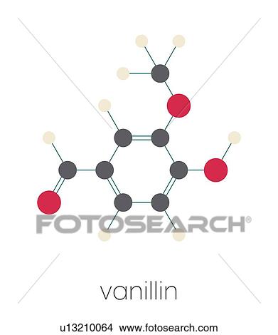 Vanillin vanilla extract molecule, illustration View Large Photo Image Picture - Vanillin vanilla extract molecule, illustration. Fotosearch