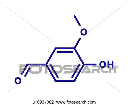 Vanillin vanilla extract molecule, illustration View Large Photo Image Stock Image - Vanillin vanilla extract molecule, illustration. Fotosearch