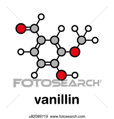 Vanillin vanilla extract molecule, illustration View Large Photo Image Stock Photo - Vanillin vanilla extract molecule, illustration. Fotosearch