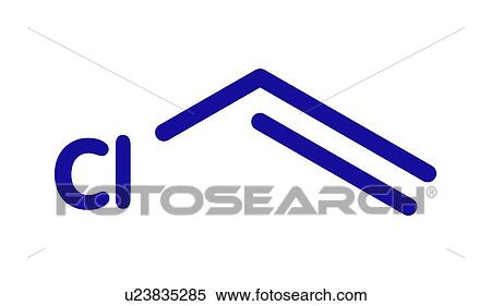 Stock Photography - Vinyl chloride molecule, illustration. Fotosearch