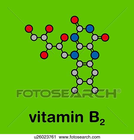 Vitamin B2 molecule, illustration View Large Photo Image Stock Image - Vitamin B2 molecule, illustration. Fotosearch
