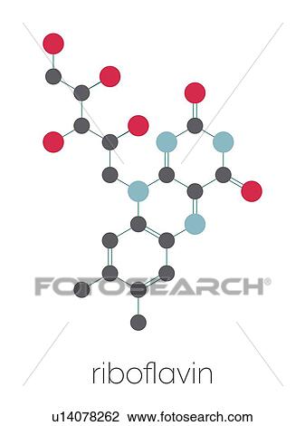 Vitamin B2 or riboflavin molecule View Large Photo Image Stock Image - Vitamin B2 or riboflavin molecule. Fotosearch