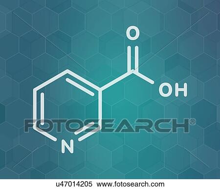 Vitamin B3 molecule, illustration View Large Photo Image Stock Photography - Vitamin B3 molecule, illustration. Fotosearch