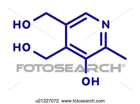 Vitamin B6 or pyridoxine molecule View Large Photo Image Stock Image - Vitamin B6 or pyridoxine molecule. Fotosearch