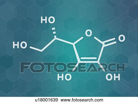 Vitamin C molecule, illustration View Large Photo Image Stock Photo - Vitamin C molecule, illustration. Fotosearch