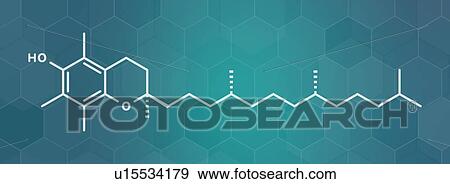 Vitamin E molecule, illustration View Large Photo Image Stock Photo - Vitamin E molecule, illustration. Fotosearch