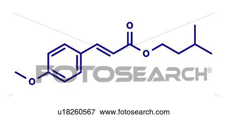 Stock Photo - Vitamin E molecule, illustration. Fotosearch