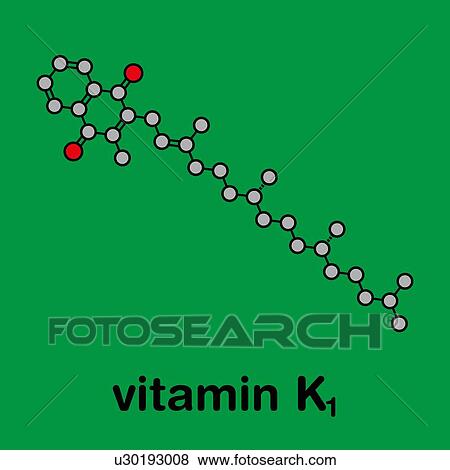 Vitamin K molecule, illustration View Large Photo Image Stock Photo - Vitamin K molecule, illustration. Fotosearch