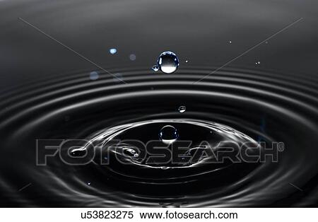 Water drop creating circular ripples View Large Photo Image Stock Photography - Water drop creating circular ripples. Fotosearch