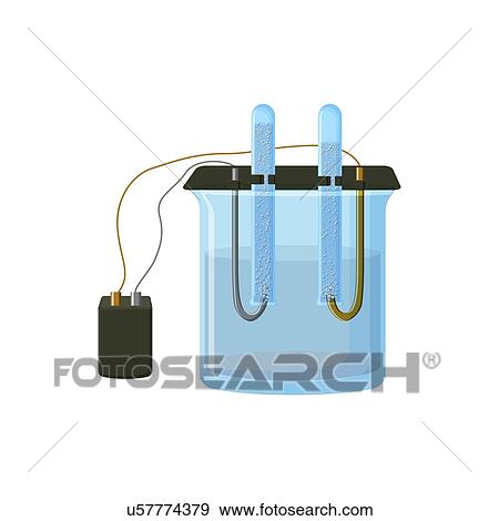 Water electrolysis, illustration View Large Photo Image Stock Photo - Water electrolysis, illustration. Fotosearch