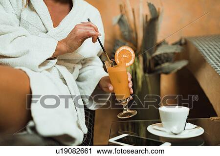 Woman relaxing on a warm tepidarium bed View Large Photo Image Stock Image - Woman relaxing on a warm tepidarium bed. Fotosearch