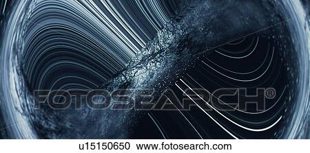 Stock Image - Wormhole, conceptual illustration. Fotosearch