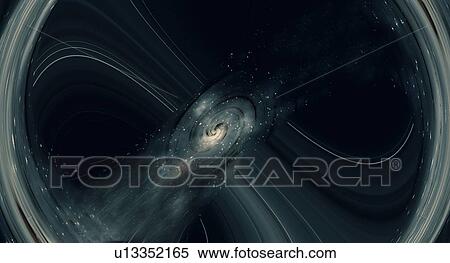 Stock Photography - Wormhole, conceptual illustration. Fotosearch