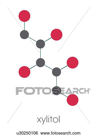 Xylitol artificial sweetener molecule, illustration View Large Photo Image Stock Photograph - Xylitol artificial sweetener molecule, illustration. Fotosearch