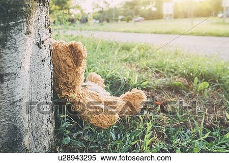 Abandoned teddy bear View Large Photo Image Stock Photography - Abandoned teddy bear. Fotosearch