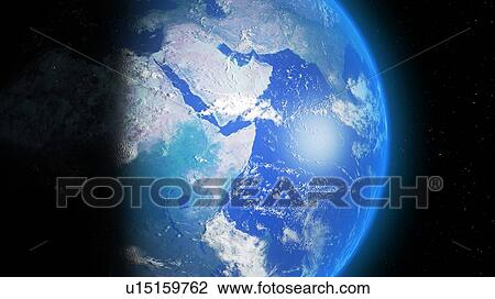 Africa and Asia from space, illustration View Large Photo Image Stock Image - Africa and Asia from space, illustration. Fotosearch
