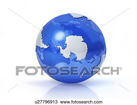 Stock Image - Antarctic, illustration. Fotosearch