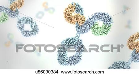 Picture - Antibody, illustration. Fotosearch