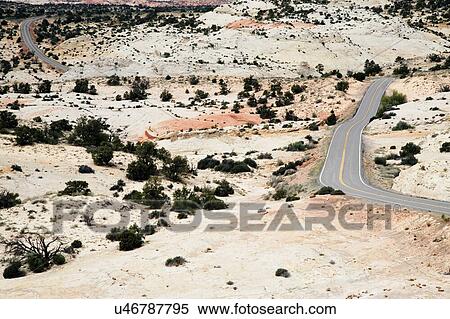 Arid desert motorway highway View Large Photo Image Stock Photography - Arid desert motorway highway. Fotosearch
