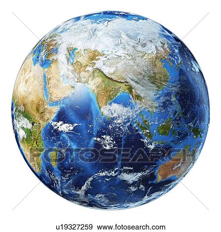 Stock Photo - Asia, illustration. Fotosearch