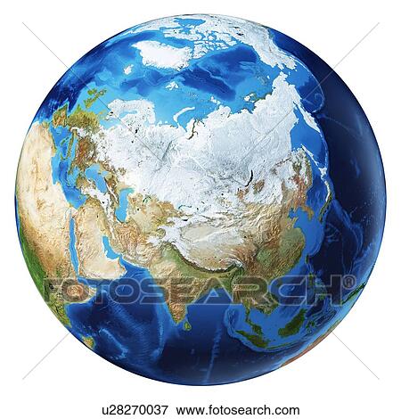 Stock Photo - Asia, illustration. Fotosearch
