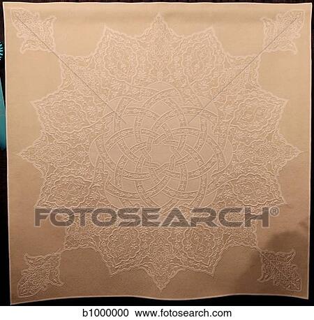 Stock Image - Barewalls Embroidery. Fotosearch