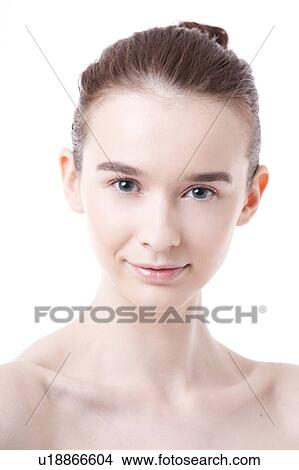 Beautiful caucasian female in studio View Large Photo Image Picture - Beautiful caucasian female in studio. Fotosearch