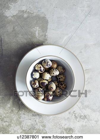 Bowl of quail eggs View Large Photo Image Stock Image - Bowl of quail eggs. Fotosearch