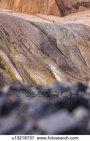 Brennisteinsalda and Blhnjkur, Landmannalaugar, Highlands, Iceland View Large Photo Image Stock Photo - Brennisteinsalda and Blhnjkur, Landmannalaugar, Highlands, Iceland. Fotosearch