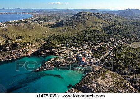 Cala San Vicente, Tramuntana Mountains, Mallorca, Spain View Large Photo Image Stock Image - Cala San Vicente, Tramuntana Mountains, Mallorca, Spain. Fotosearch