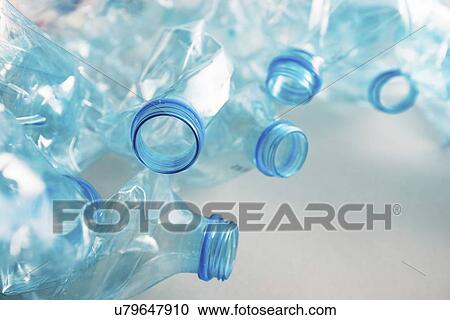 Crushed plastic bottles View Large Photo Image Stock Image - Crushed plastic bottles. Fotosearch