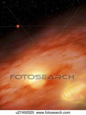 DMPP-3 exoplanet system, illustration View Large Photo Image Stock Photography - DMPP-3 exoplanet system, illustration. Fotosearch