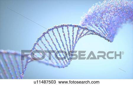 Stock Image - DNA damage, illustration. Fotosearch