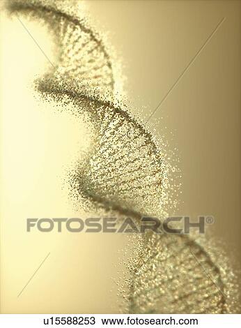 Stock Image - DNA damage, illustration. Fotosearch