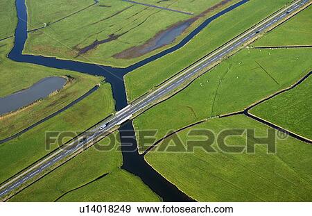 Dutch polders, Noordeinde, Noord-Holland, Netherlands View Large Photo Image Stock Photo - Dutch polders, Noordeinde, Noord-Holland, Netherlands. Fotosearch