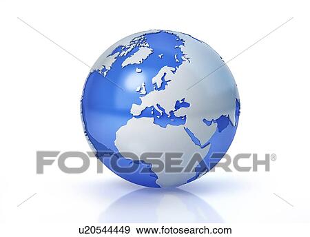 Stock Photo - Europe, illustration. Fotosearch