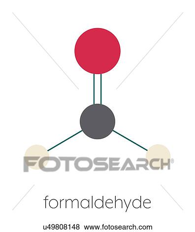 Formaldehyde molecule, illustration View Large Photo Image Stock Photo - Formaldehyde molecule, illustration. Fotosearch