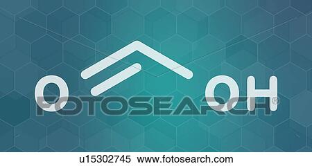 Formic acid molecule, illustration View Large Photo Image Stock Photography - Formic acid molecule, illustration. Fotosearch