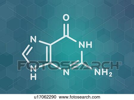 Guanine purine nucleobase molecule, illustration View Large Photo Image Stock Image - Guanine purine nucleobase molecule, illustration. Fotosearch