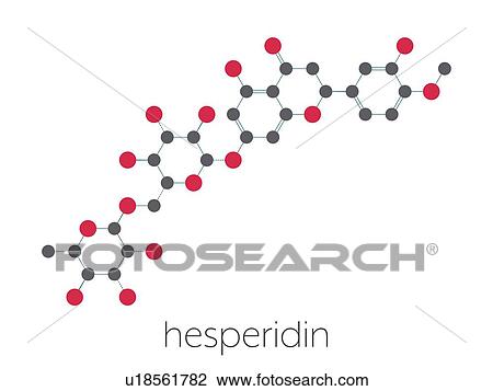 Hesperidin citrus flavanone molecule, illustration View Large Photo Image Stock Image - Hesperidin citrus flavanone molecule, illustration. Fotosearch