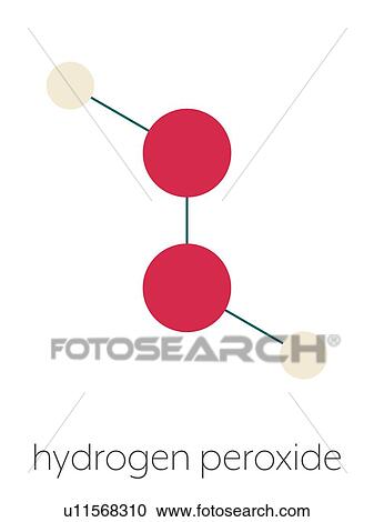 Hydrogen peroxide molecule, illustration View Large Photo Image Stock Image - Hydrogen peroxide molecule, illustration. Fotosearch
